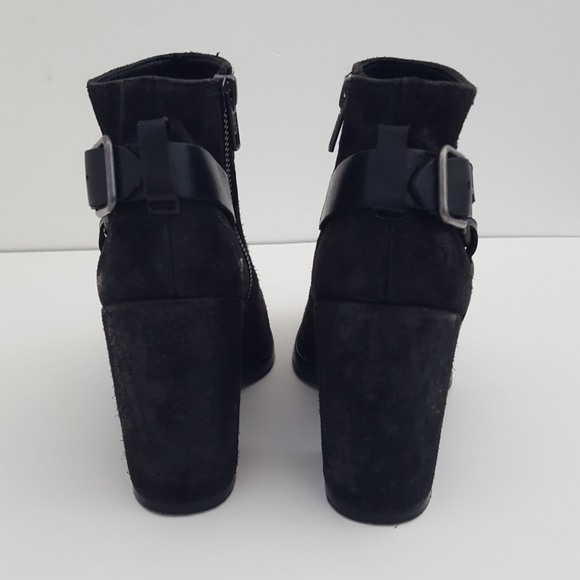 Ash Falcon black leather harness ankle boot sz 36 - Picture 4 of 8